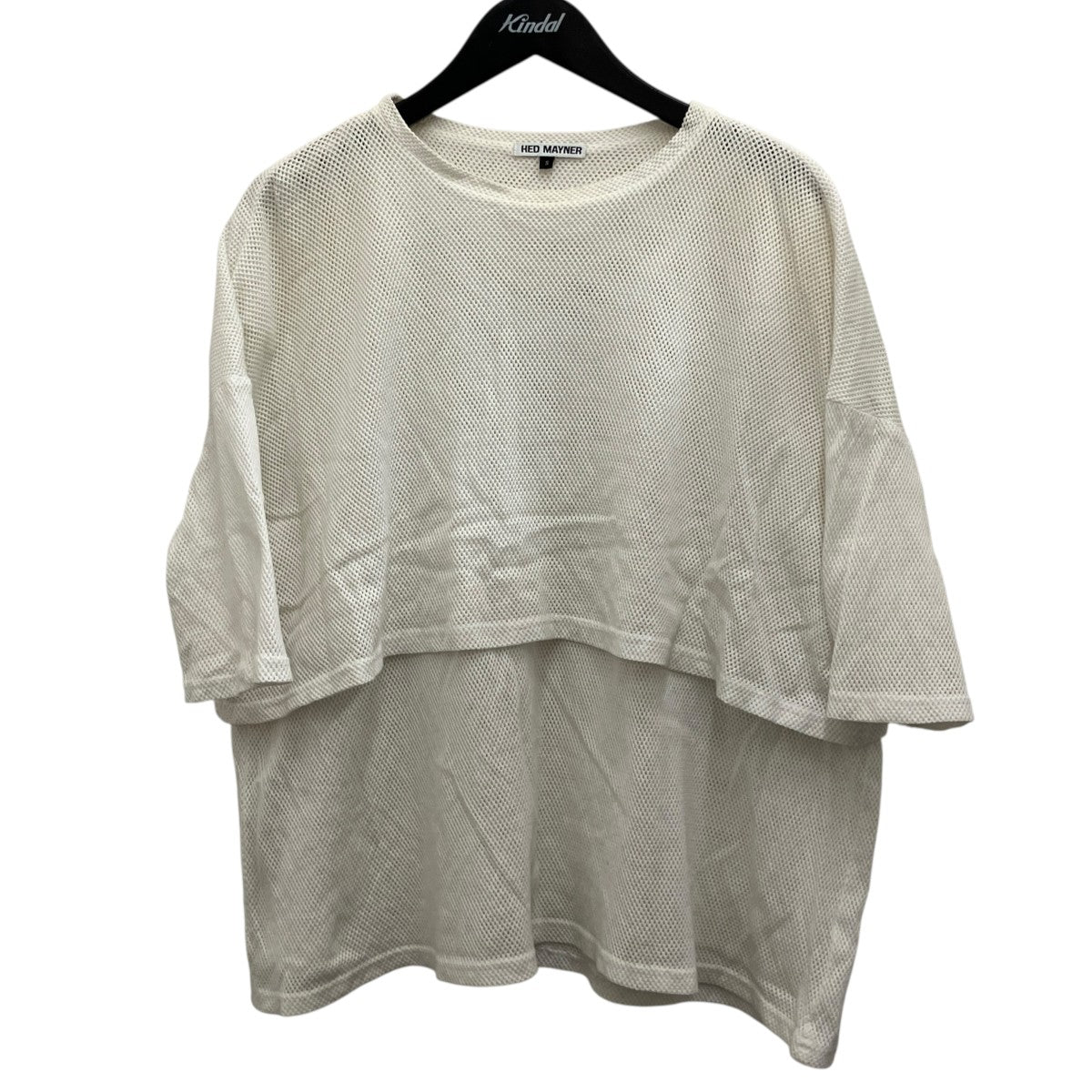 レイヤードメッシュTシャツ