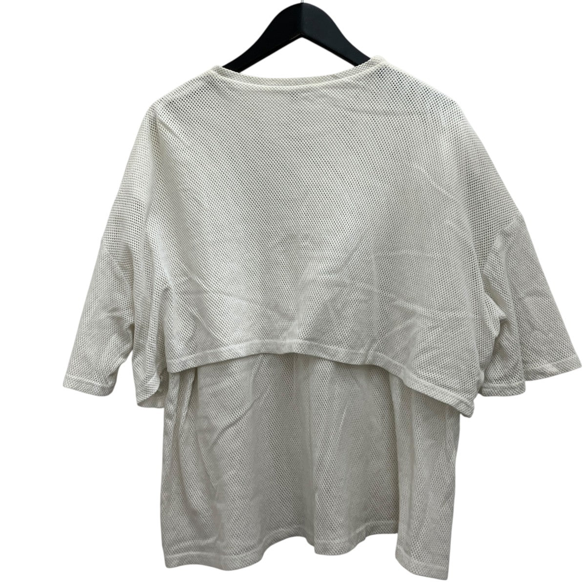 レイヤードメッシュTシャツ