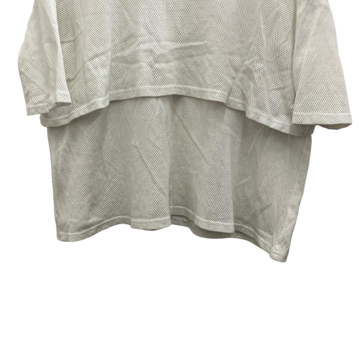 レイヤードメッシュTシャツ