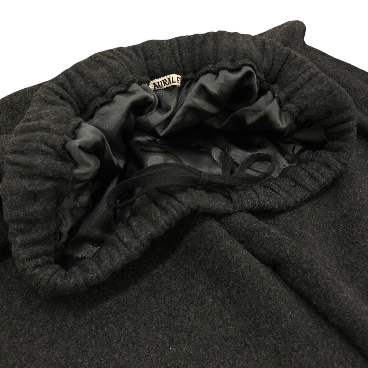 AURALEE ウールカシミヤパンツA21AP02PT 古着・中古-5枚目のアイテム画像