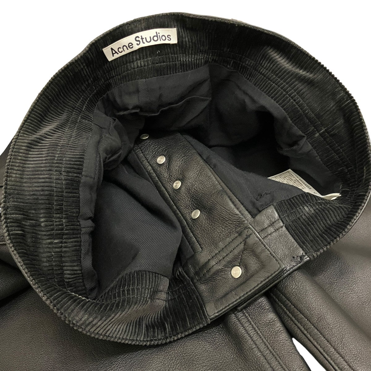 ACNE STUDIOS レザーパンツ1152-646-0245 古着・中古-6枚目のアイテム画像
