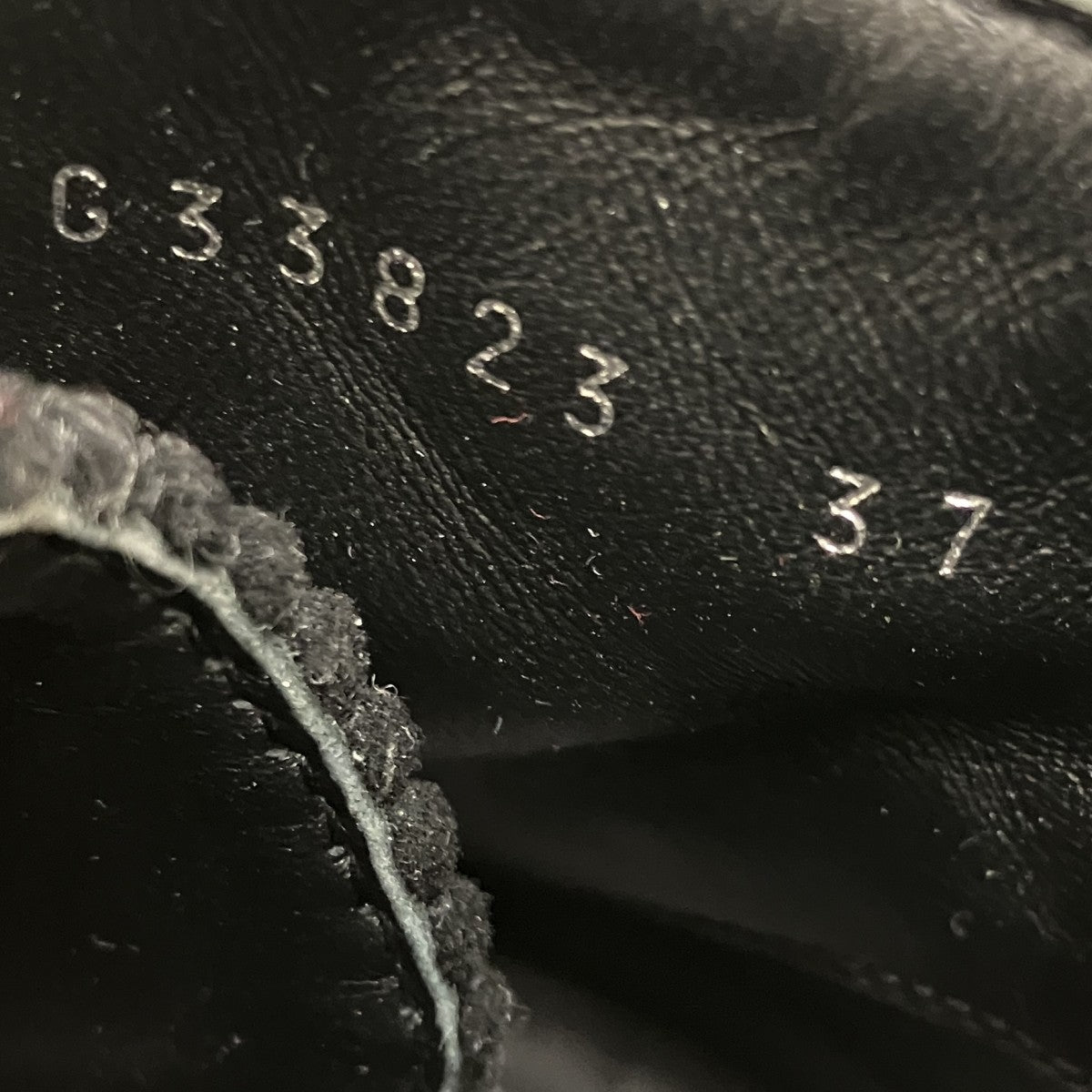 CHANEL コーデュロイショートブーツG33823 古着・中古-9枚目のアイテム画像