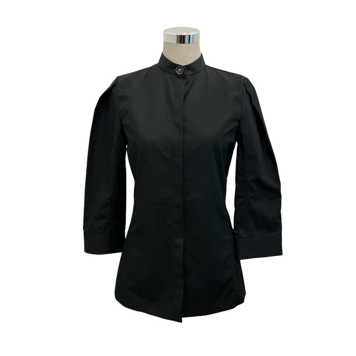 JIL SANDER バンドカラーシャツJSXR601205 古着・中古-1枚目のアイテム画像