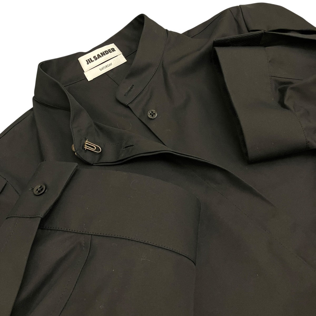 JIL SANDER バンドカラーシャツJSXR601205 古着・中古-5枚目のアイテム画像