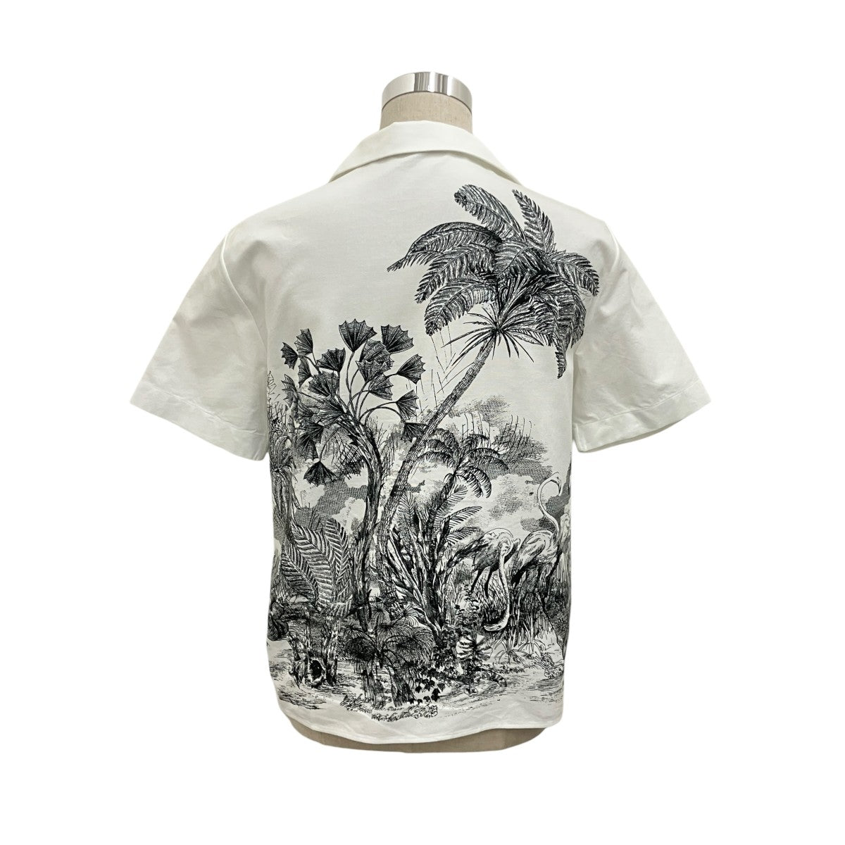 Christian Dior ジャングルプリント半袖シャツ951B32A3954 古着・中古-2枚目のアイテム画像