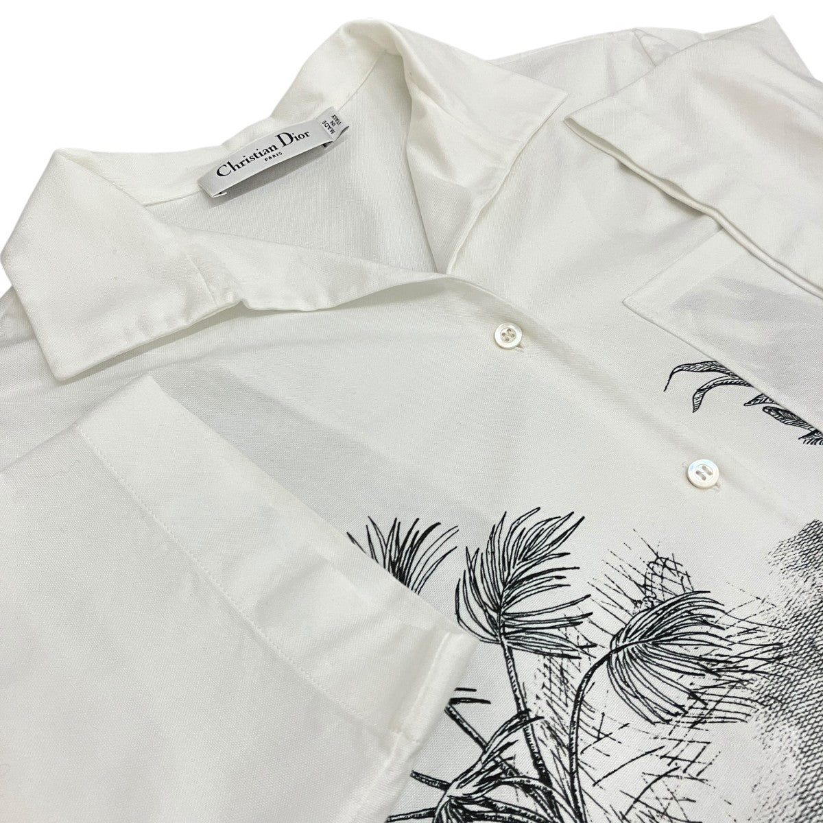 Christian Dior ジャングルプリント半袖シャツ951B32A3954 古着・中古-5枚目のアイテム画像