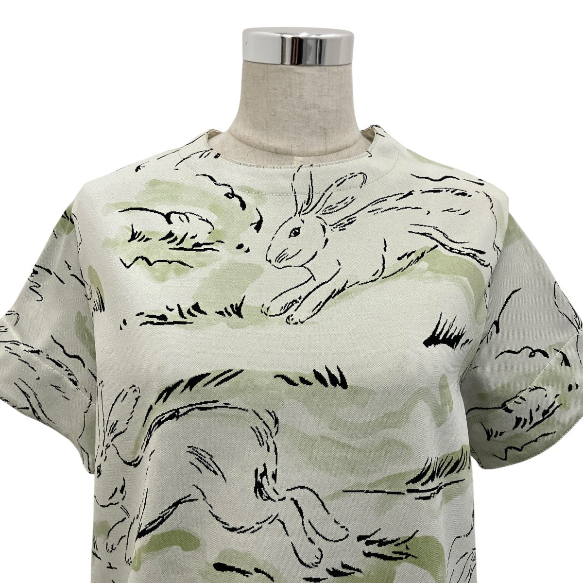 JIL SANDER 23SSうさぎプルオーバーシャツJ53GC0001 古着・中古-3枚目のアイテム画像