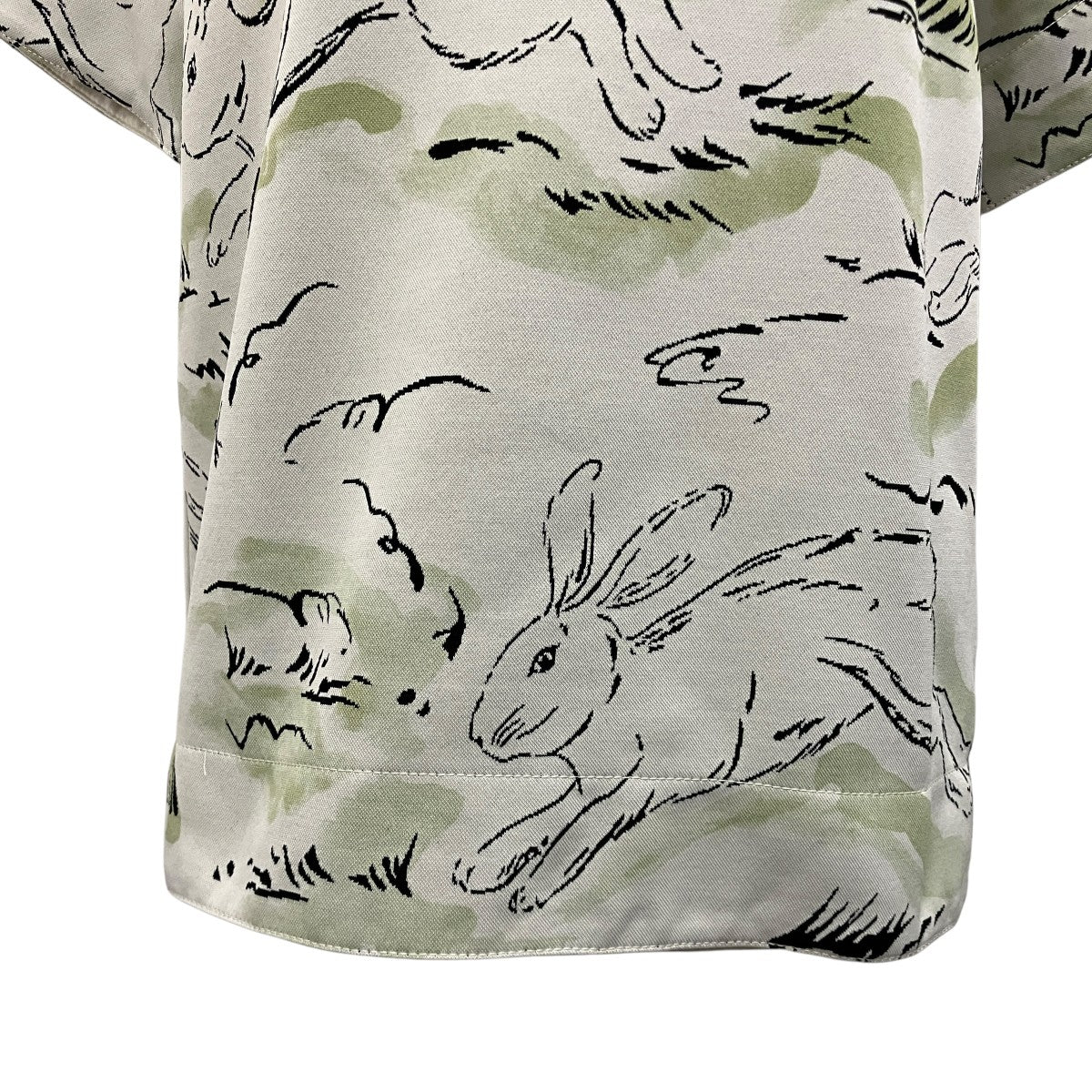 JIL SANDER 23SSうさぎプルオーバーシャツJ53GC0001 古着・中古-4枚目のアイテム画像