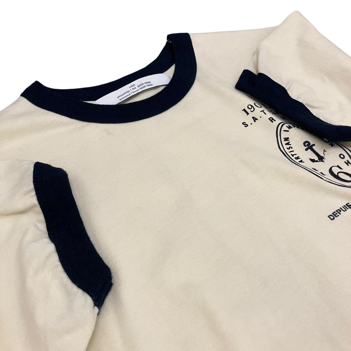 rokh 【LINGER T-SHIRT】リンガーTシャツ32241419904 古着・中古-5枚目のアイテム画像