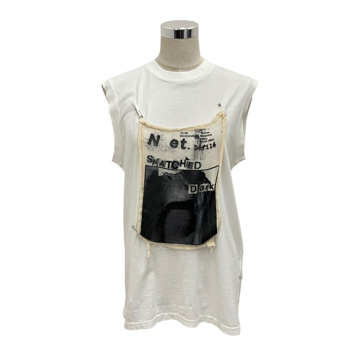 Maison Margiela1 10 24SSインビテーションパッチノースリーブTシャツS51GC0527 古着・中古-1枚目のアイテム画像