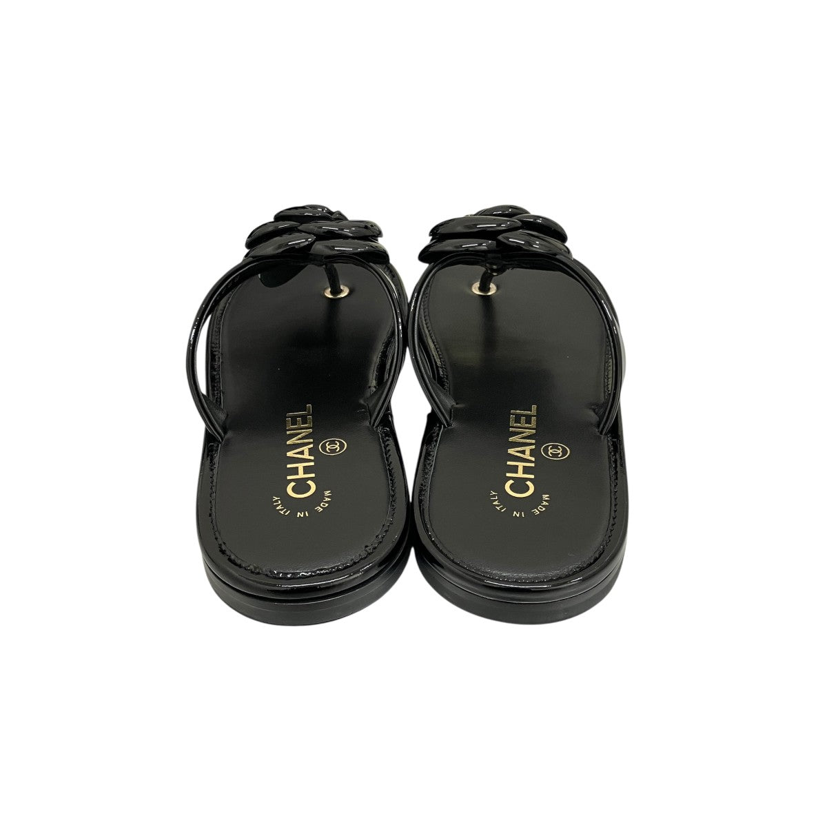 CHANEL カメリアトングサンダル 古着・中古-3枚目のアイテム画像