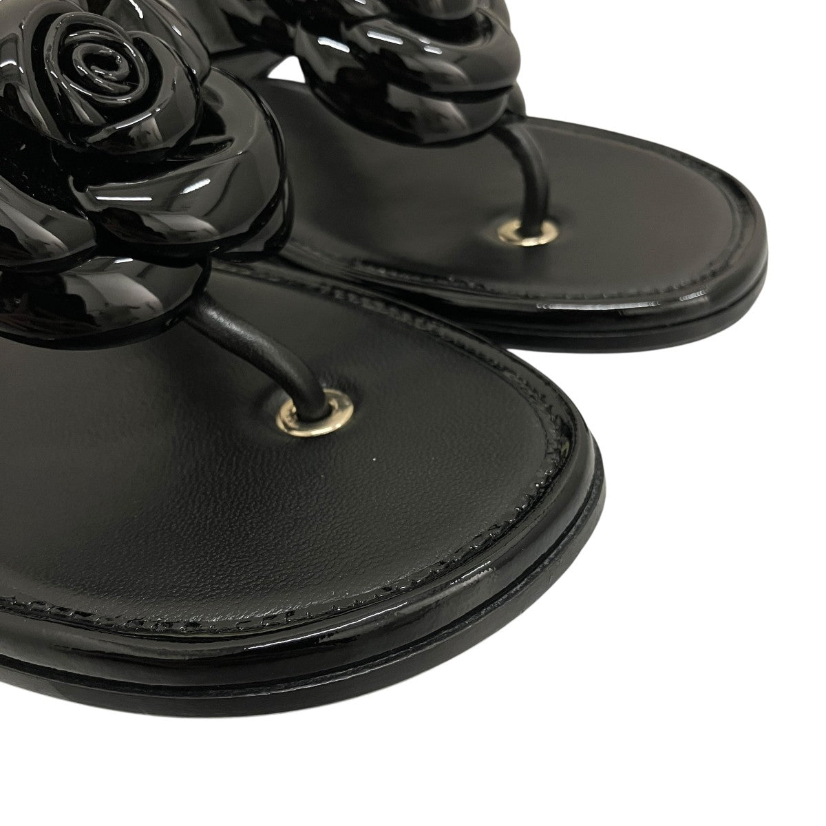 CHANEL カメリアトングサンダル 古着・中古-7枚目のアイテム画像