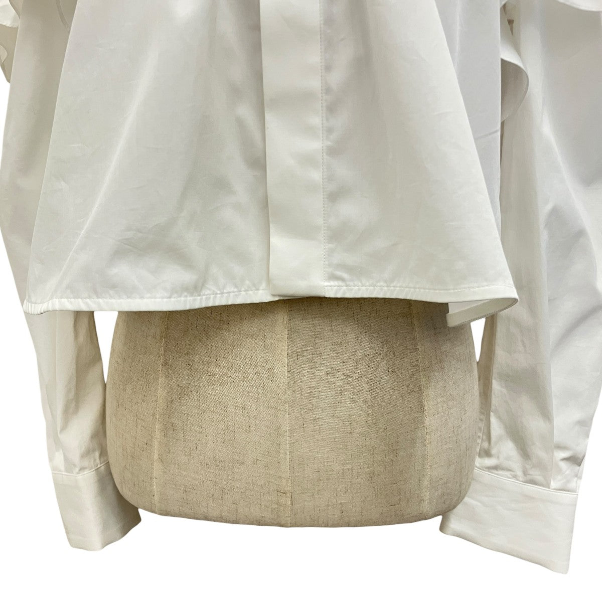 sacai 【THOMAS MASON】オフショルダーブラウス23-06714 古着・中古-4枚目のアイテム画像