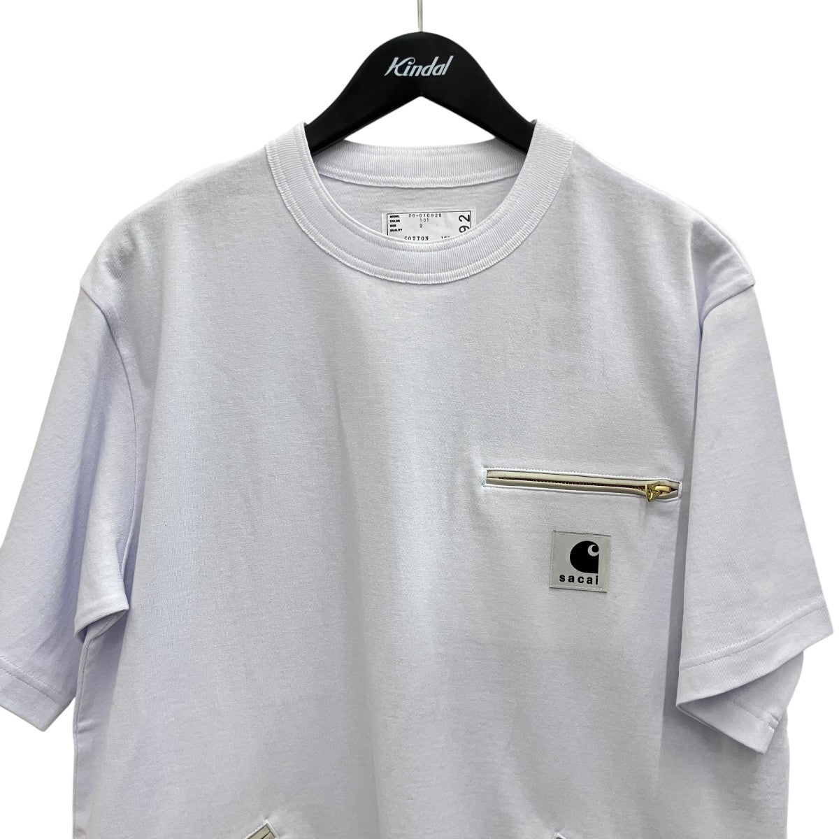 sacai×CARHARTT WIP 26SSTシャツ26-01092S 古着・中古-3枚目のアイテム画像