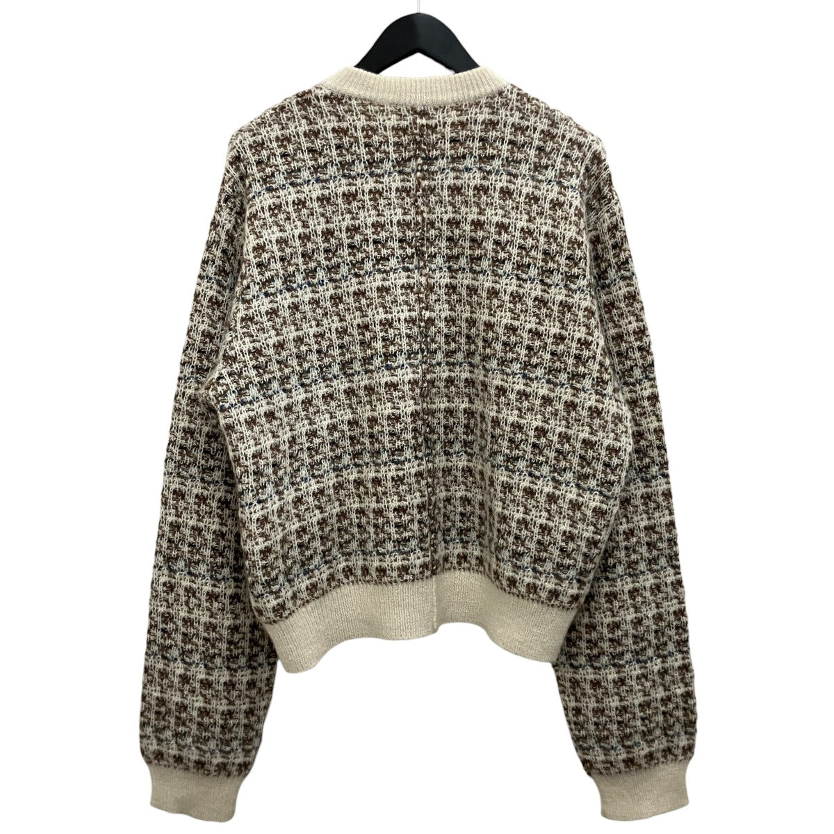 【ASSUMED TWEED SUIT】モヘア混ニットカーディガン2402SK115