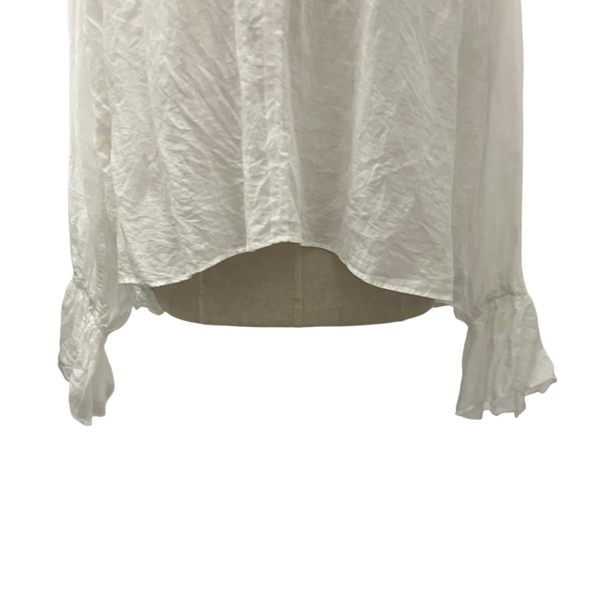 【LINEN LACE UP BLOUSE 】リネンレースアップブラウスB1152AFB321