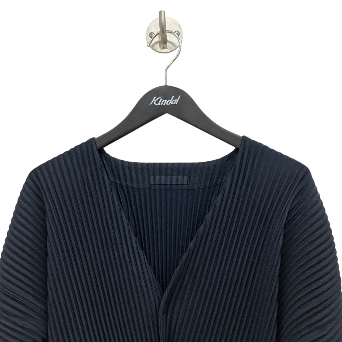 HOMME PLISSE ISSEY MIYAKE BASICS プリーツカーディガンHP55JL541 古着・中古-3枚目のアイテム画像
