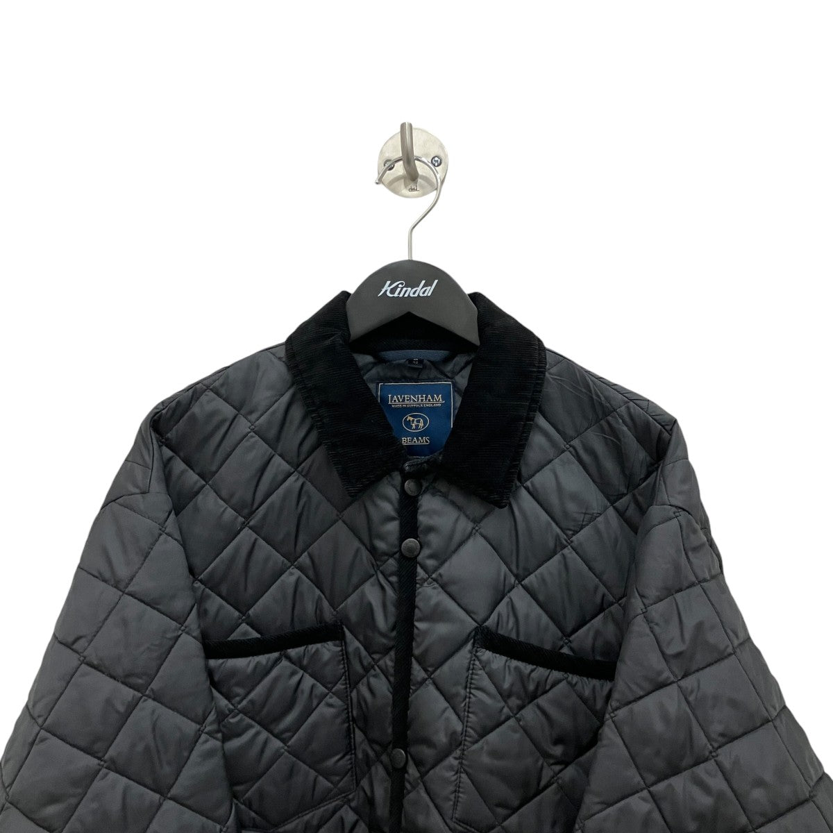 LAVENHAM×BEAMS キルティングカバーオールSLJ2058 G95 古着・中古-3枚目のアイテム画像