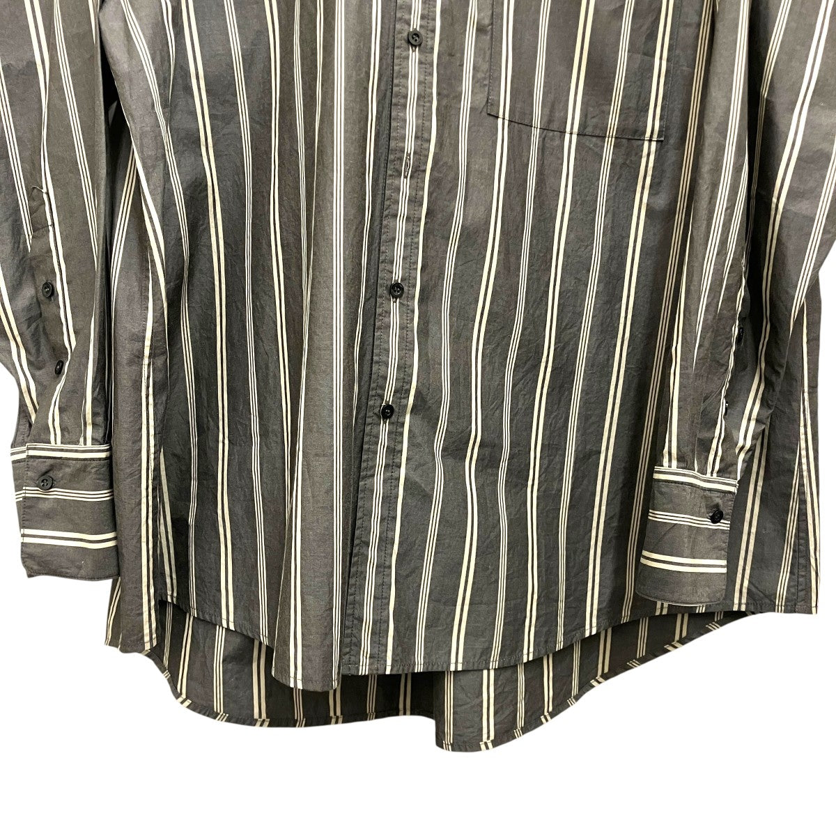 【 Stripe Over Shirts】ストライプオーバーシャツ12320416