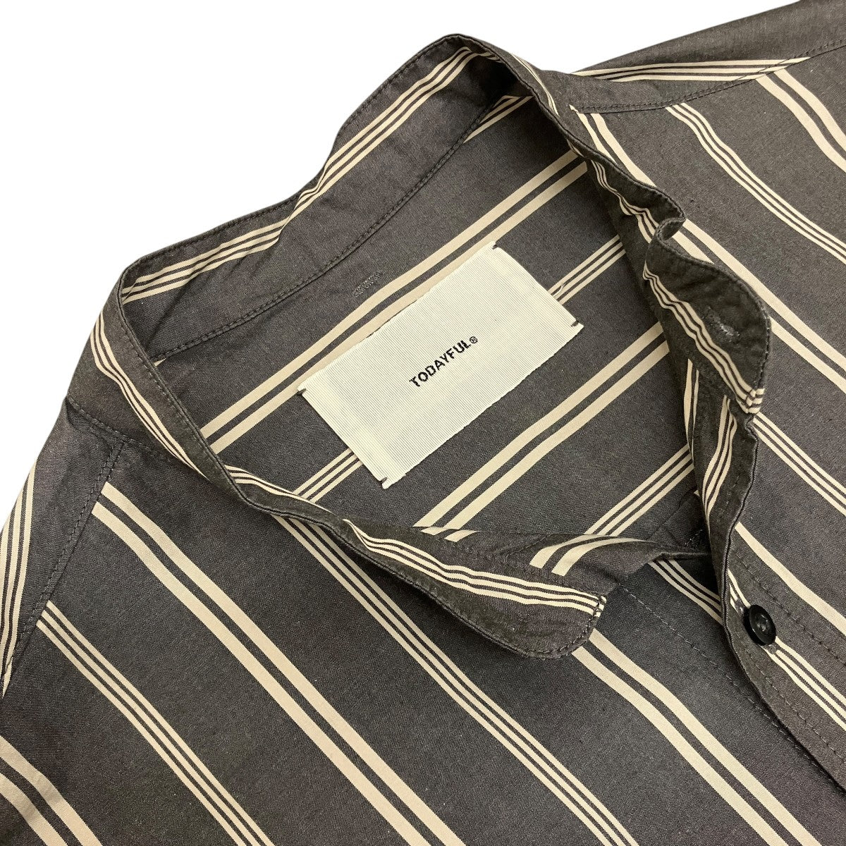 【 Stripe Over Shirts】ストライプオーバーシャツ12320416