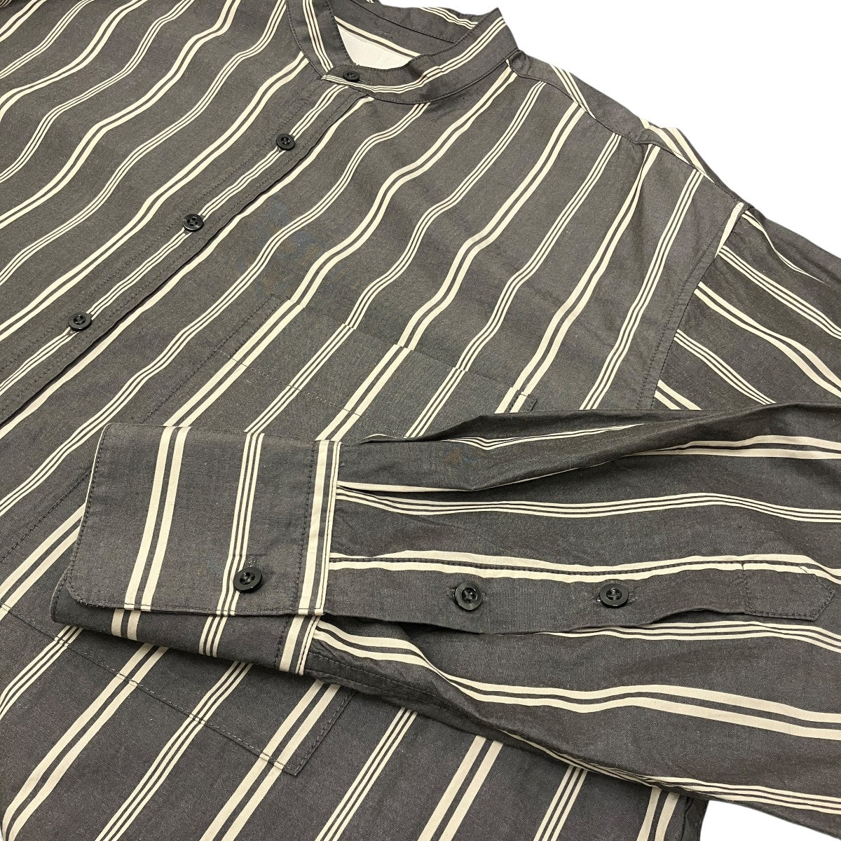 【 Stripe Over Shirts】ストライプオーバーシャツ12320416