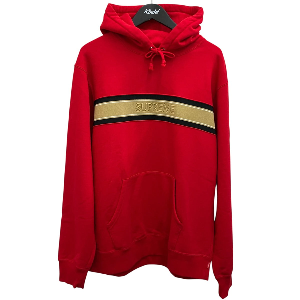 19SS【stripe logo hooded sweatshirt】プルオーバーパーカー