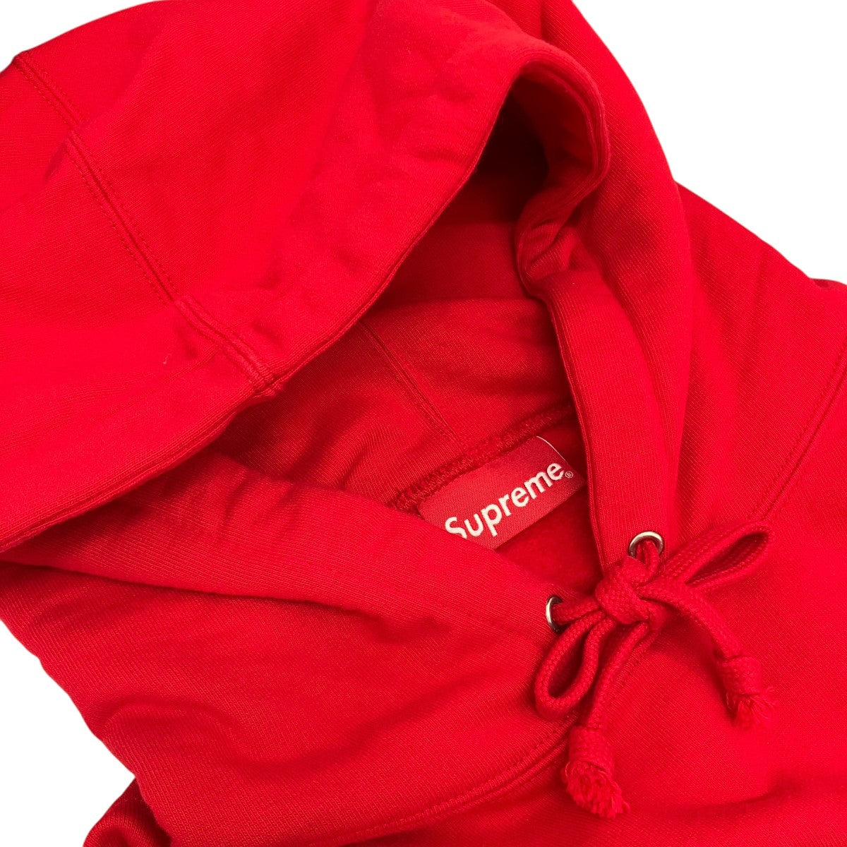 Supreme 19SS【stripe logo hooded sweatshirt】プルオーバーパーカー 古着・中古-7枚目のアイテム画像
