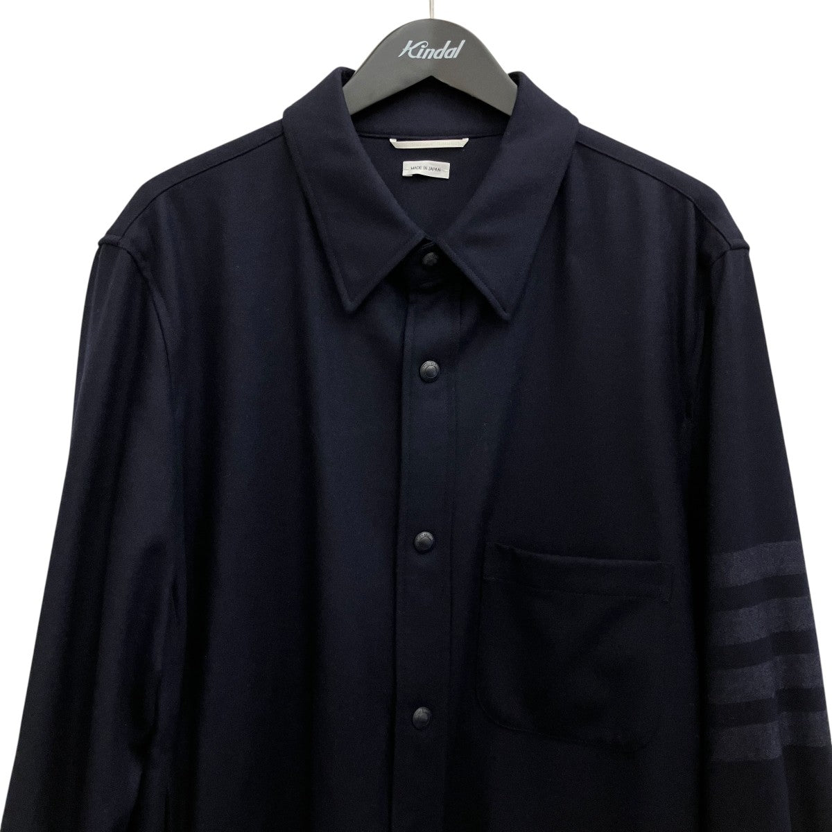 カシミヤ混 ウールシャツジャケットMJ0055A-06393415