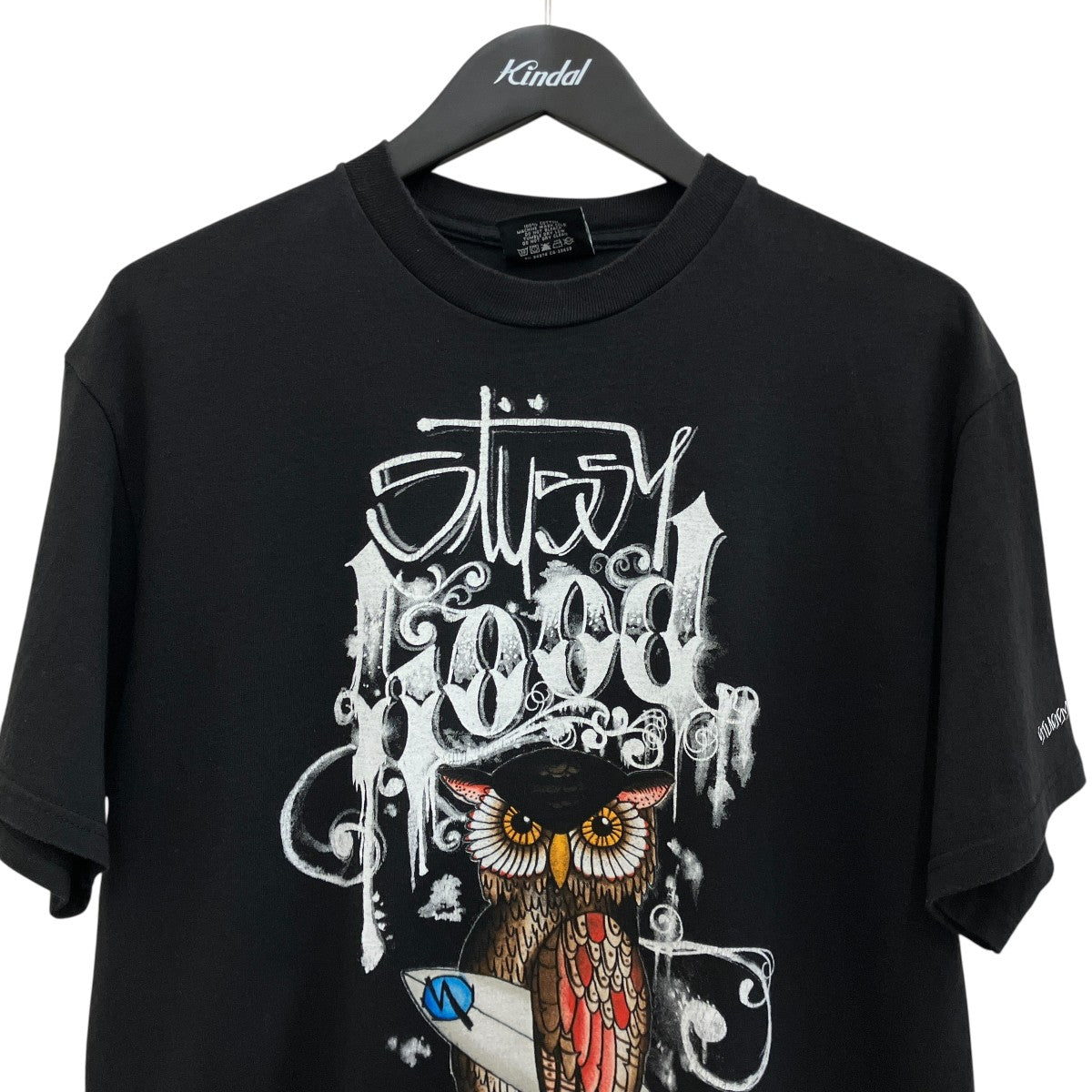 フクロウプリントTシャツ