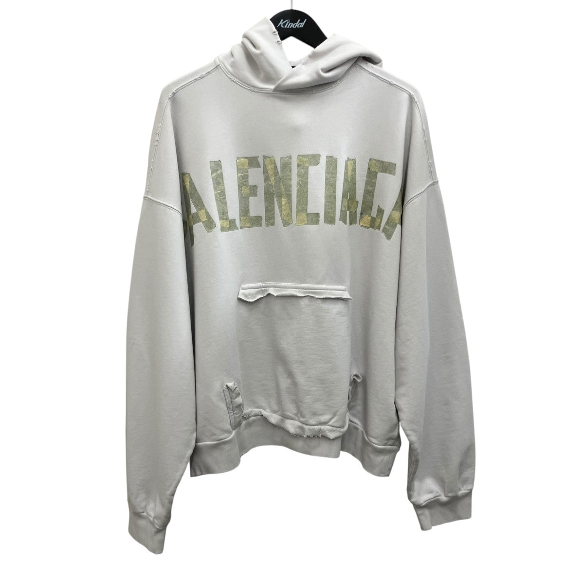 【TAPE TYPE RIPPED POCKET HOODIE】テープタイプ リップポケット フーディー744441