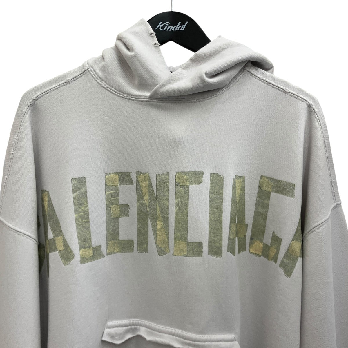 【TAPE TYPE RIPPED POCKET HOODIE】テープタイプ リップポケット フーディー744441