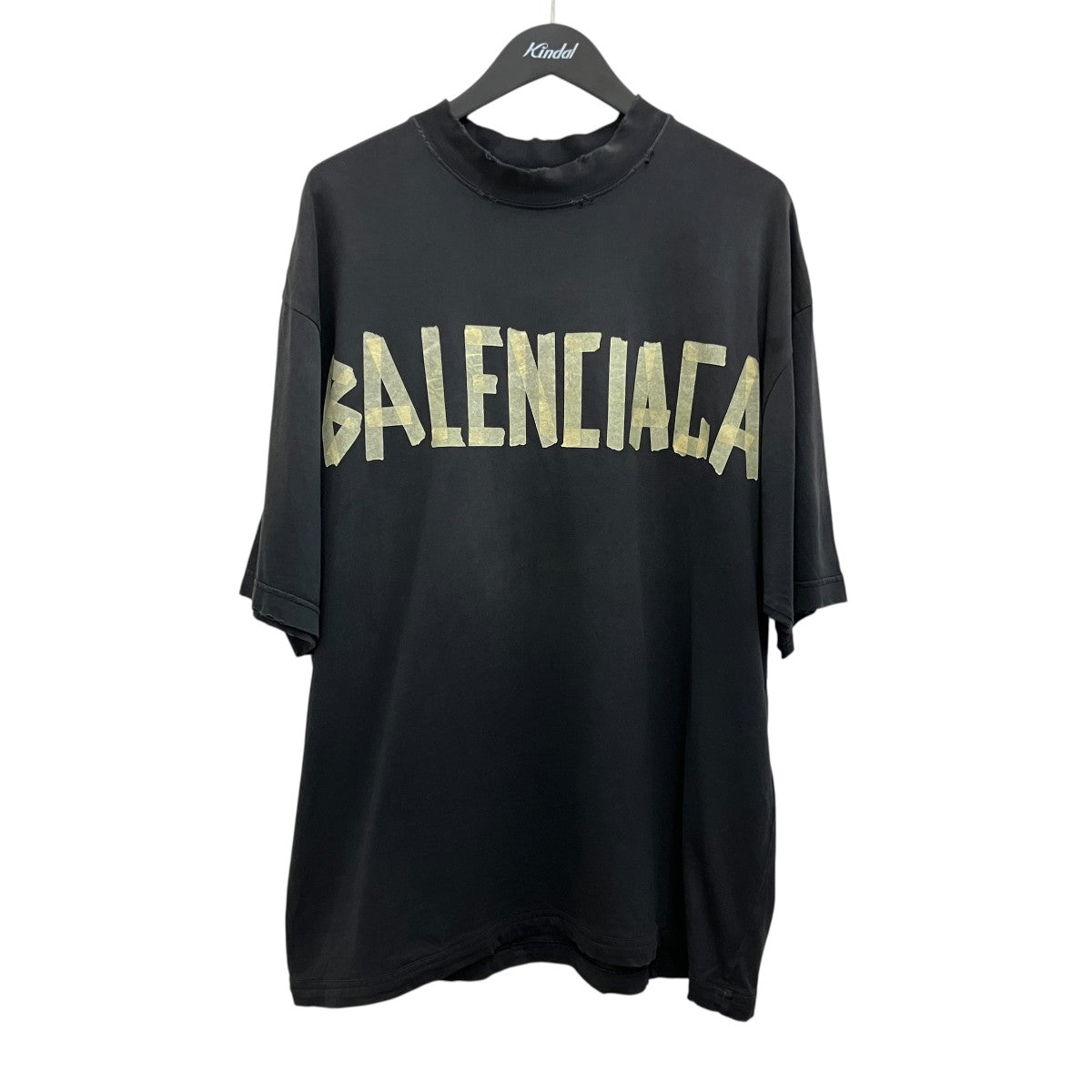 【TAPE TYPE TEE】テープロゴ ダメージ加工Tシャツ739784
