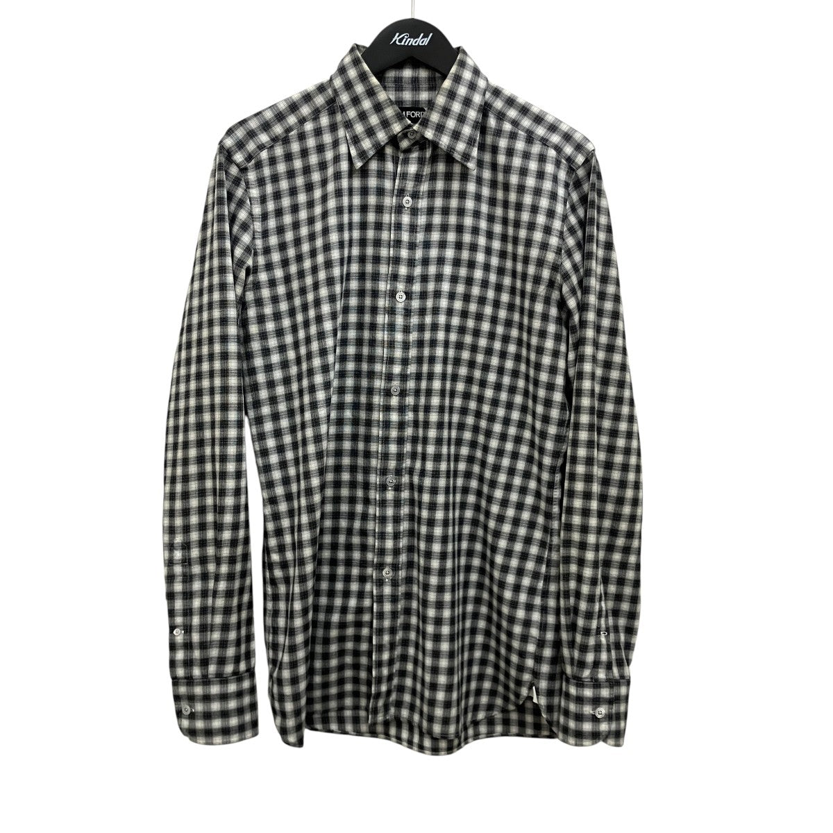 TOM FORD チェックシャツ3FT663 古着・中古-1枚目のアイテム画像