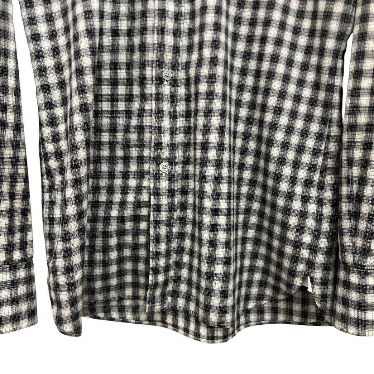 TOM FORD チェックシャツ3FT663 古着・中古-4枚目のアイテム画像