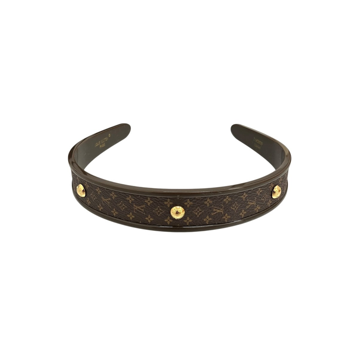 LOUIS VUITTON レジン ヘッドバンドM03539 古着・中古-2枚目のアイテム画像