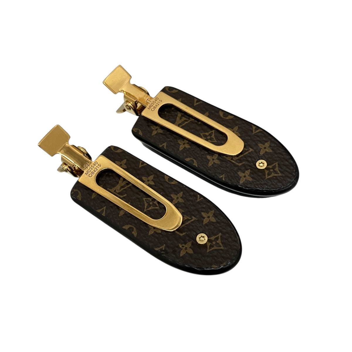 LOUIS VUITTON ヘアクリップセットM03540 古着・中古-2枚目のアイテム画像