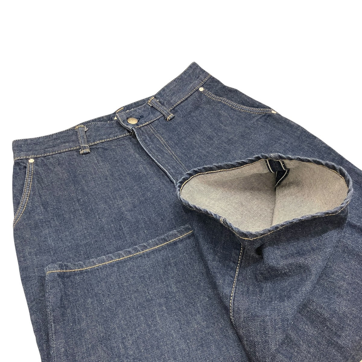 コットンデニムパンツ