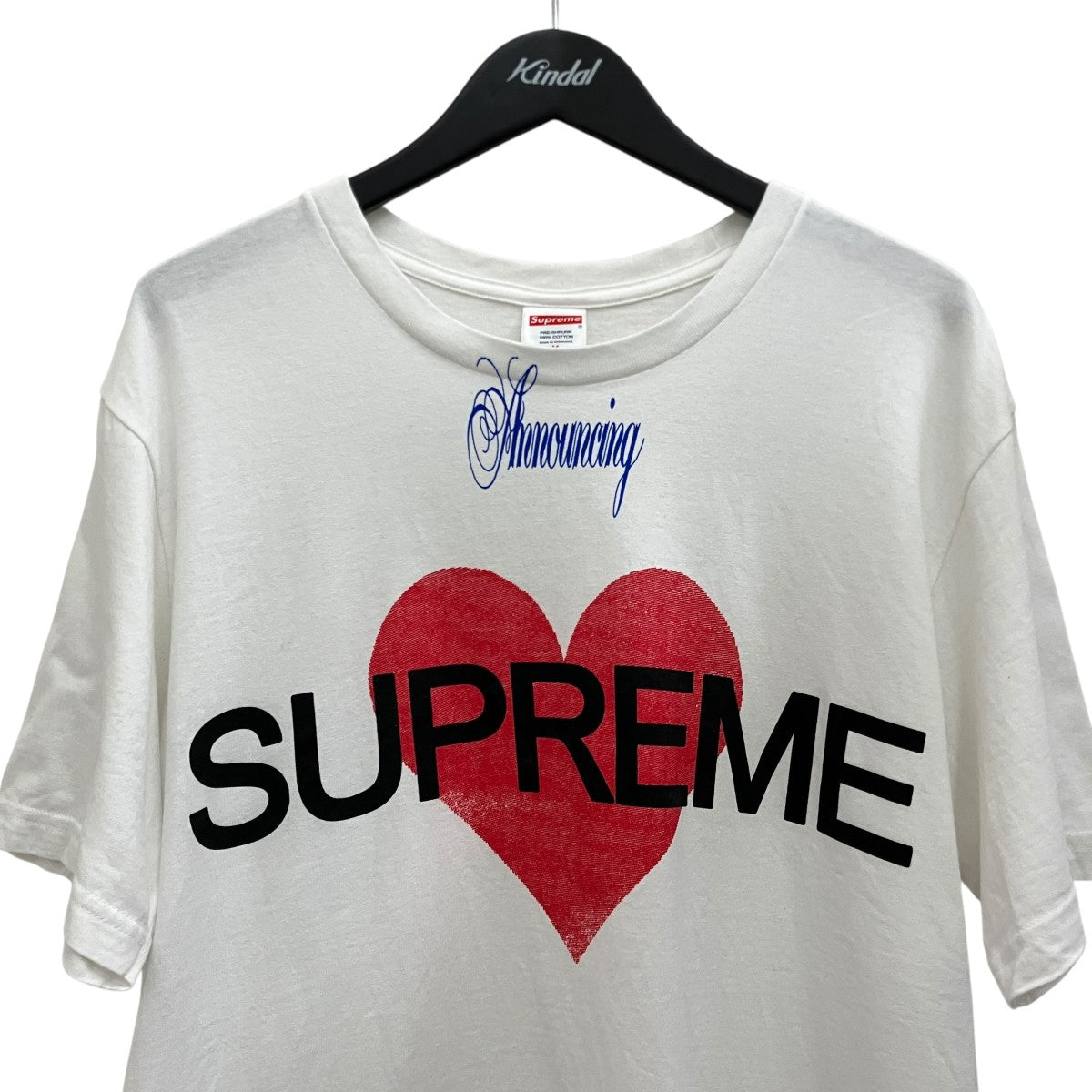 Supreme 【ANNOUCING TEE】プリントTシャツ 古着・中古-3枚目のアイテム画像