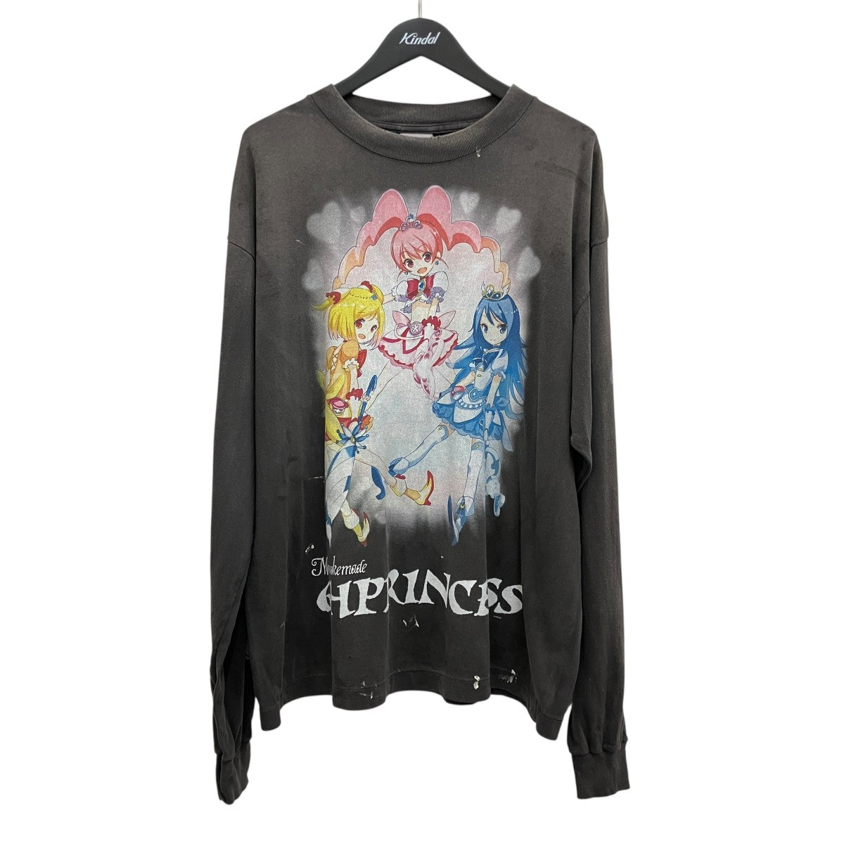 mononoke ・made 長袖プリントTシャツMT-MK8-0000-008 古着・中古-1枚目のアイテム画像