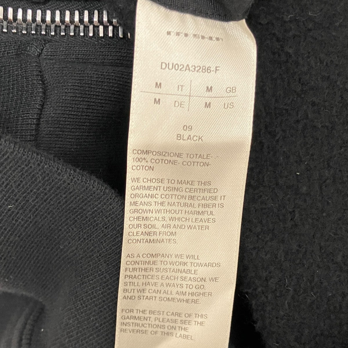 【Mountain Hoodie】ハイネックジップアップパーカーDU02A3286