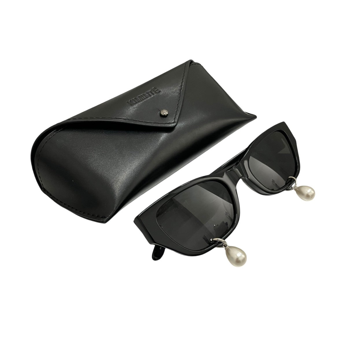 【PEARL TEARS CAT-EYE SUNGLASSES】サングラスKHK-SG072