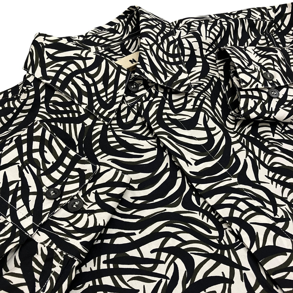 総柄シャツM05DL0039