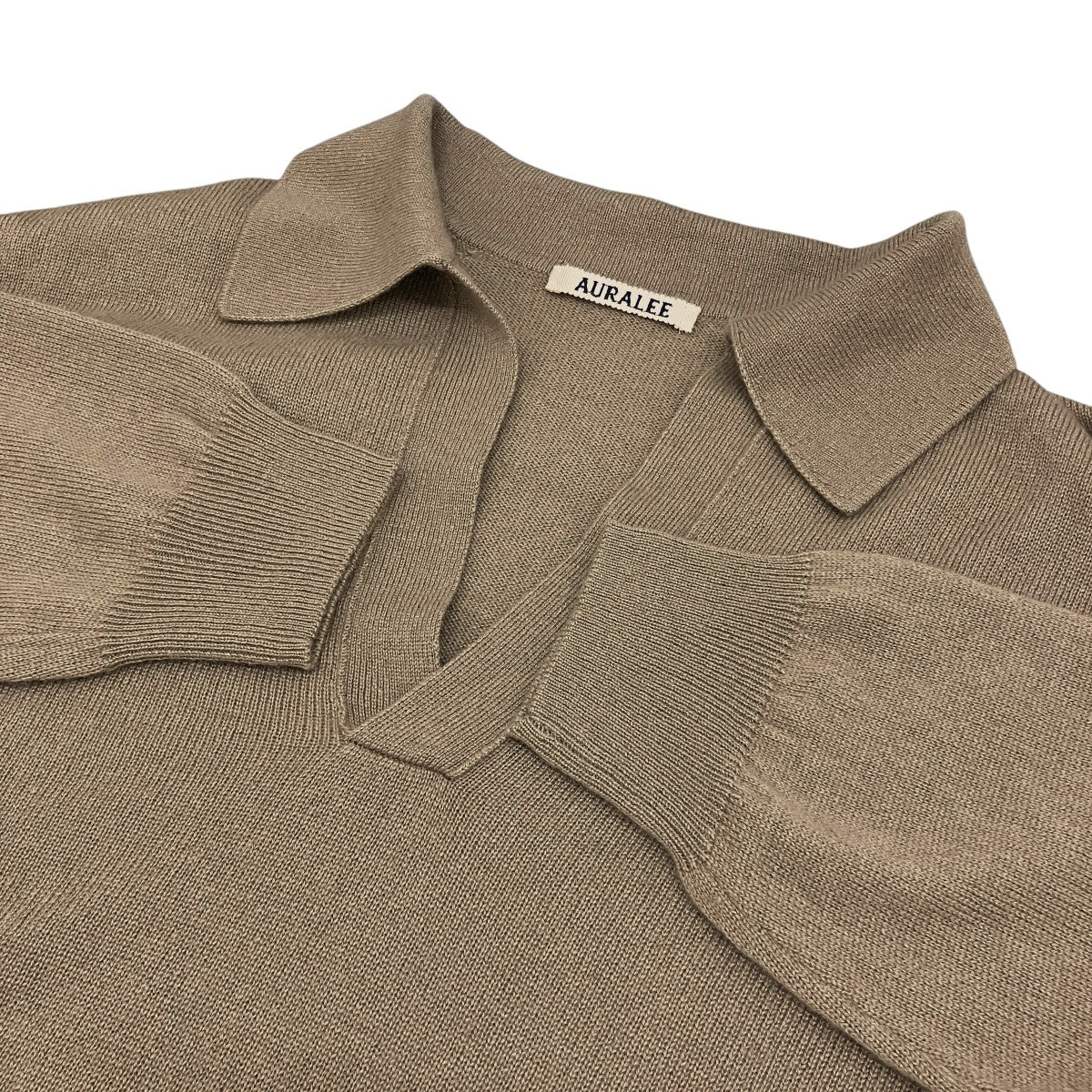 26SS【SUPER FINE CASHMERE SILK KNIT POLO】カシミヤシルクニットA26SP02SC