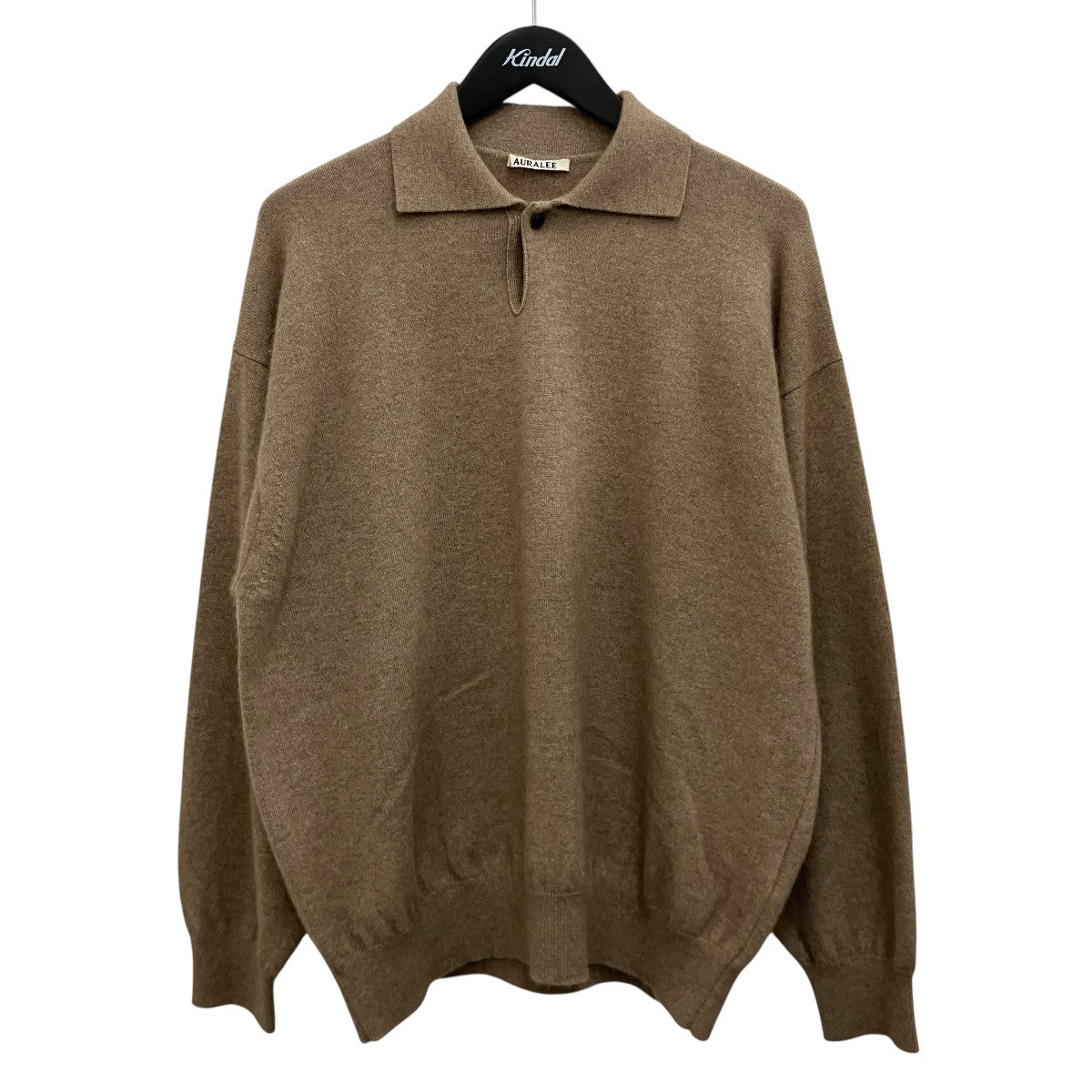 【ABY CASHMERE KNIT POLO】カシミヤニットポロA21AP03BC