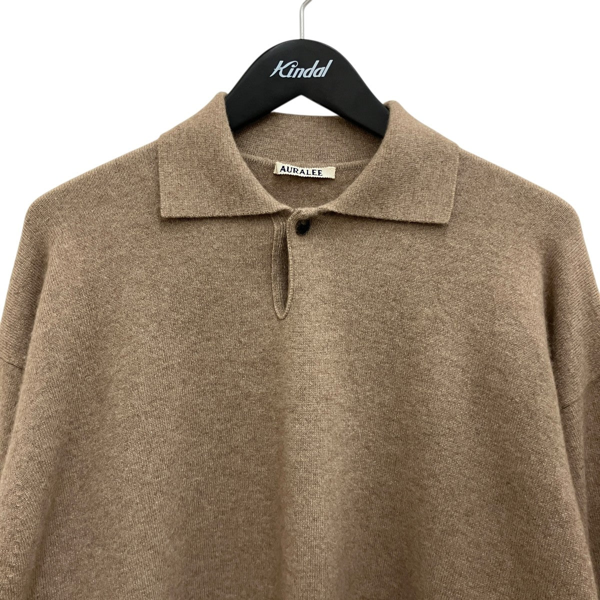 【ABY CASHMERE KNIT POLO】カシミヤニットポロA21AP03BC