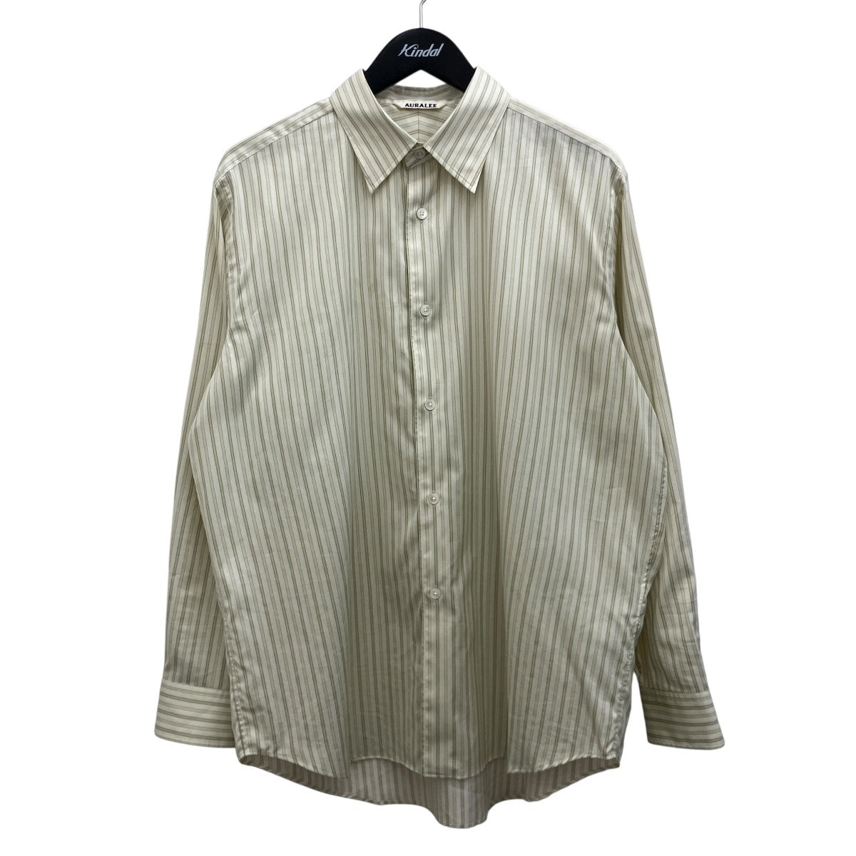 26SS【 COTTON SILK STRIPE SHIRT】ストライプシャツA26SS01CS