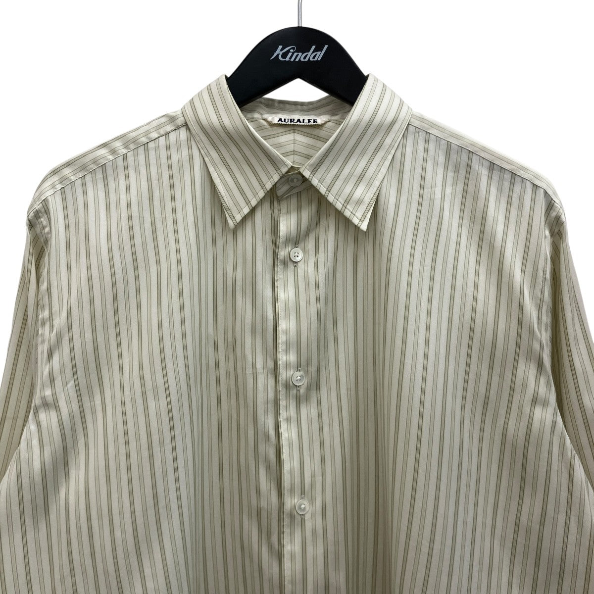 26SS【 COTTON SILK STRIPE SHIRT】ストライプシャツA26SS01CS