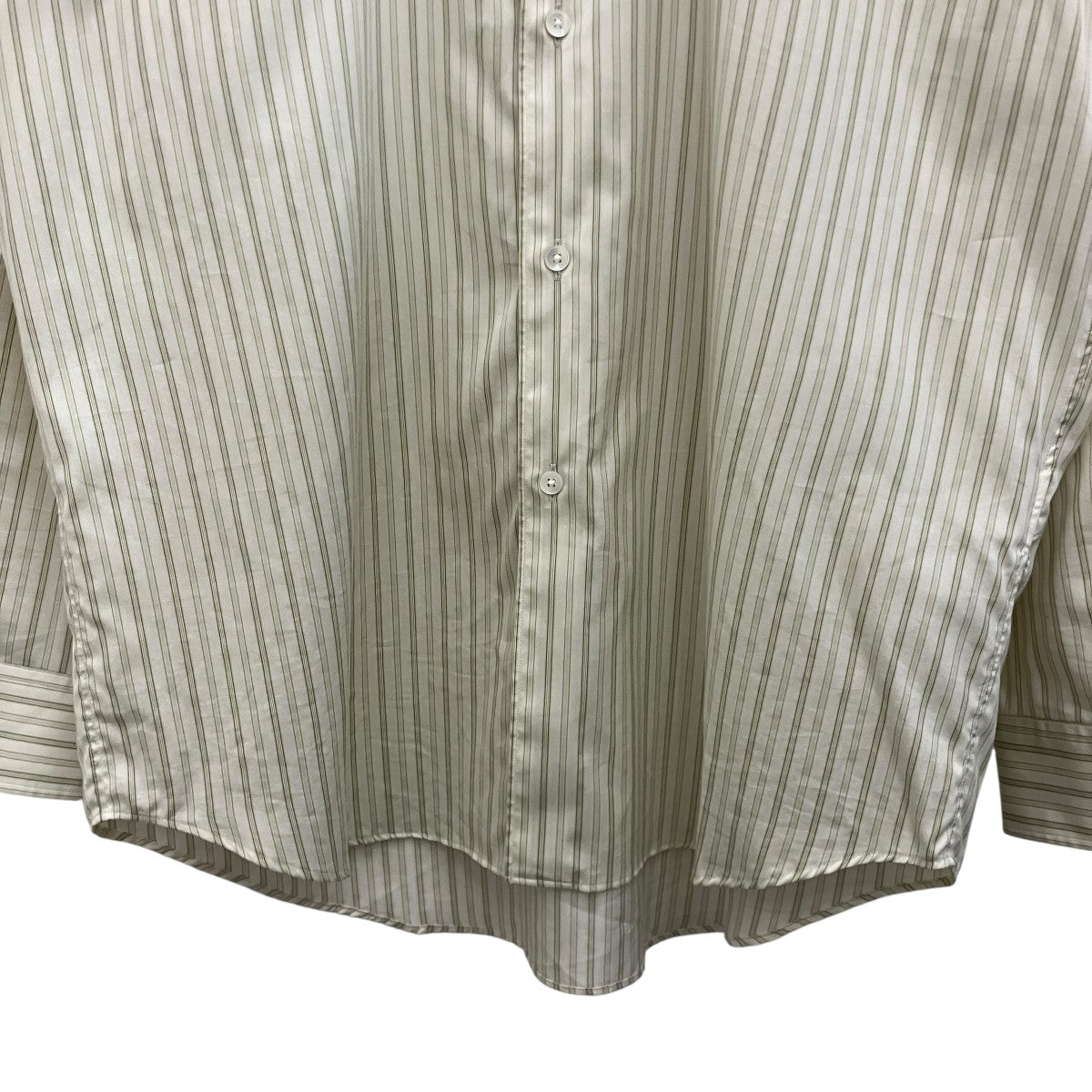 26SS【 COTTON SILK STRIPE SHIRT】ストライプシャツA26SS01CS