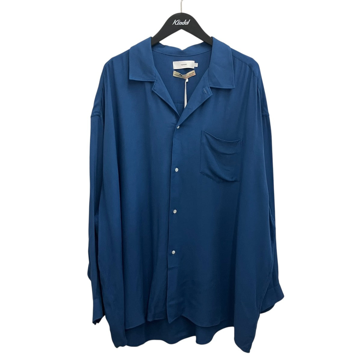 SIDOGRAS Twill Viscose Oversized Sleeping Shirt レーヨンシャツ