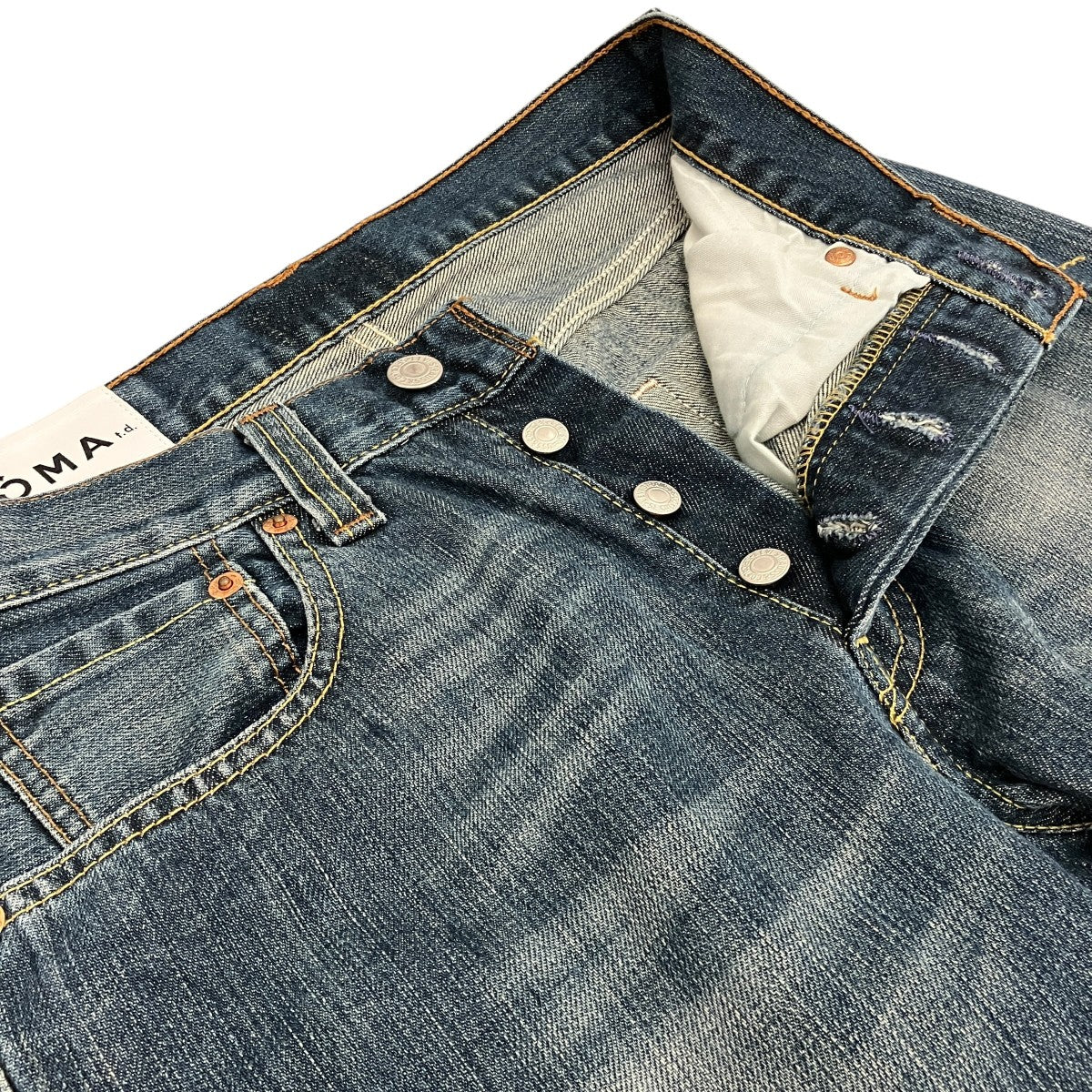 【BANDANA EMBROIDERY DENIM PANTS】デニムパンツN35-RE01